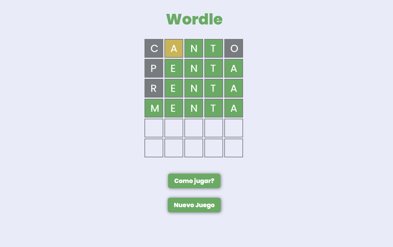 Proyecto Wordle Clone
